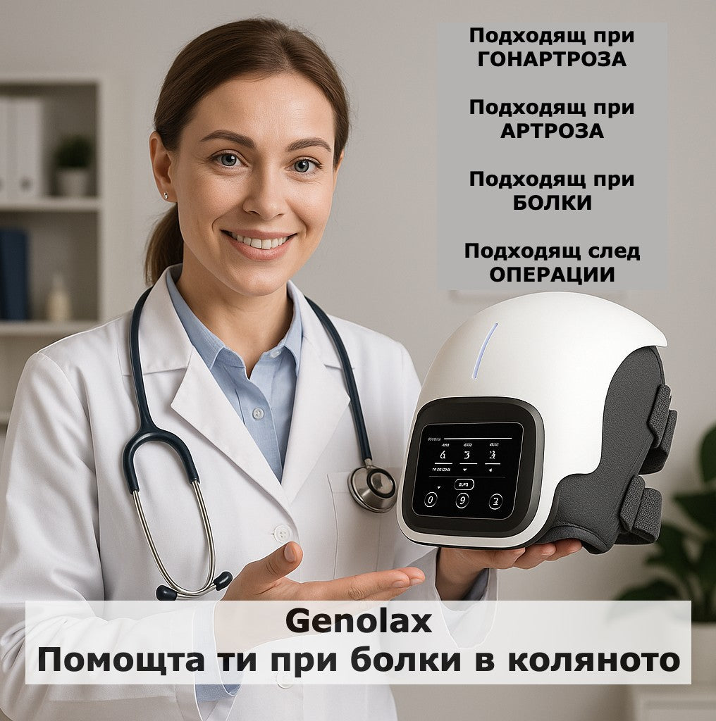 Genolax - Уред за масаж на коляното